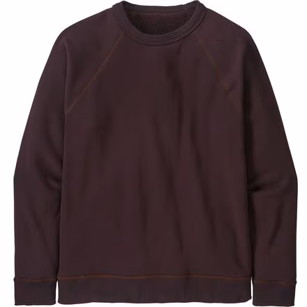 Reversible Shearling Crew Sweatshirt - Men's