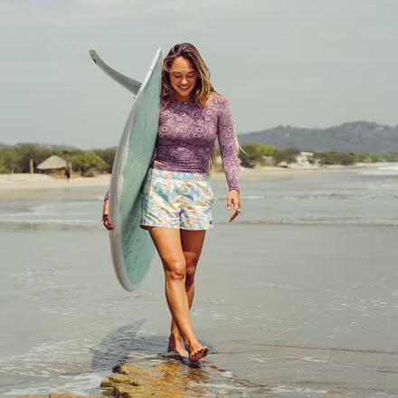 Palomar Cropped Top Rashguard - Women's