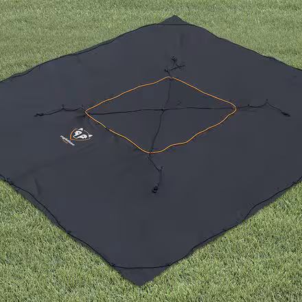 Truck Bed Cargo Net with Built-In Tarp