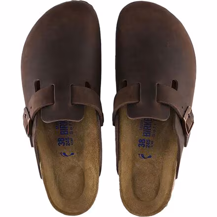 Boston Soft Footbed Leather Clog - Men's