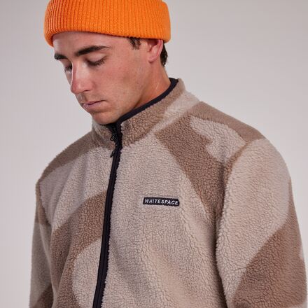 Cinchable Sherpa Fleece Zip-Up - Men's