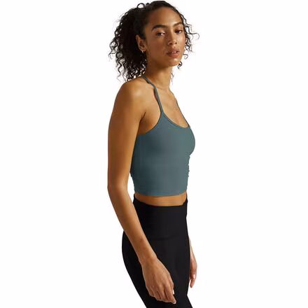 Spacedye Slim Racerback Cropped Tank Top - Women's