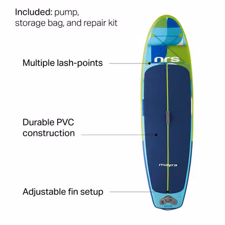 Mayra Inflatable Stand-Up Paddleboard - Women's
