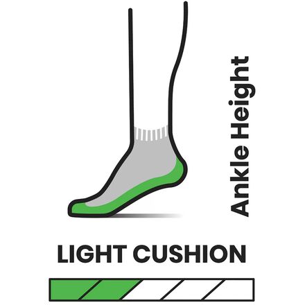 Performance Hike Light Cushion Ankle Sock
