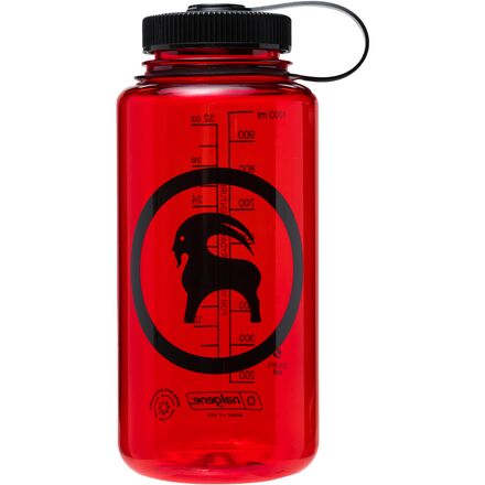 x Nalgene Goat Logo 32oz Wide Mouth Sustain Bottle