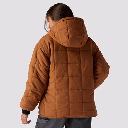 Quilted 1/2 Snap Pullover - Women's