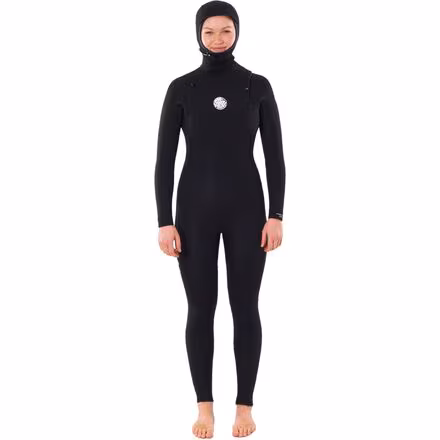 Dawn Patrol 5/4 Chest-Zip Hooded Wetsuit - Women's