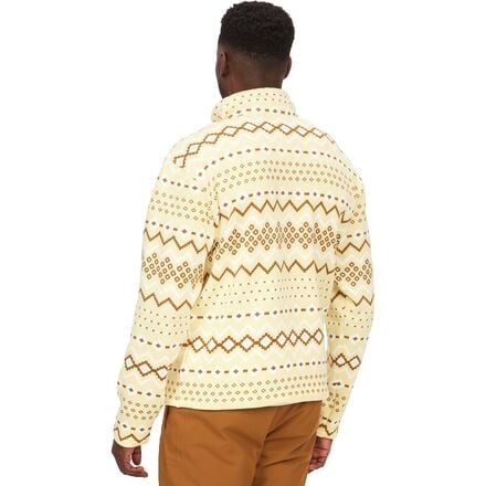 Heavyweight Drop Line Printed 1/2-Zip - Men's