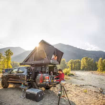 Assembled Blue Dot Voyager Duo Tent: 2-Person 4-Season