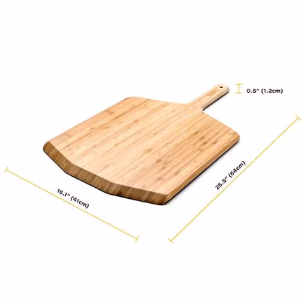 16in Bamboo Pizza Peel & Serving Board
