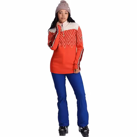 Voss Ski Knit Half Zip Sweater - Women's