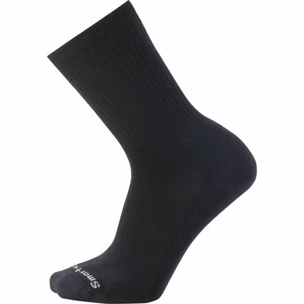 Everyday Solid Rib Crew Sock