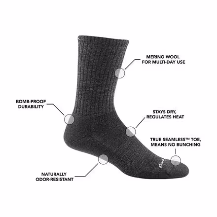 The Standard Crew Light Sock - Men's