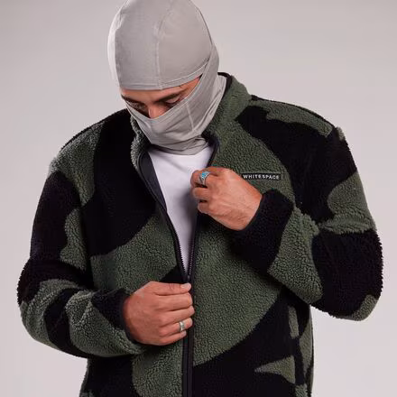 Cinchable Sherpa Fleece Zip-Up - Men's