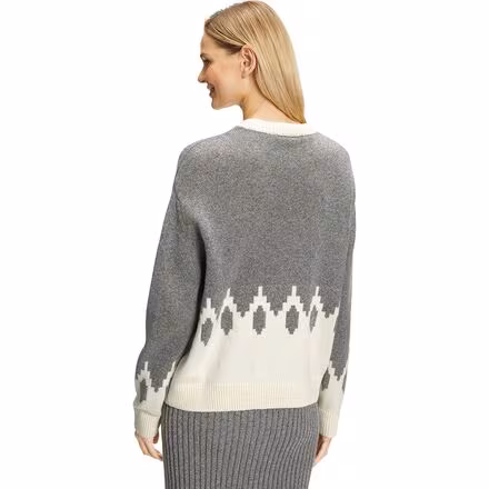 Crew Neck Jacquard - Women's