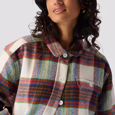 Flannel Shirt Jacket - Women's