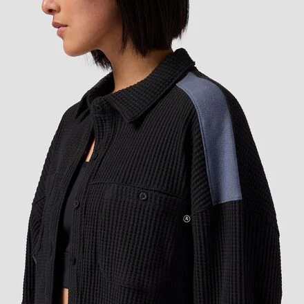 Waffle Button-Up - Women's