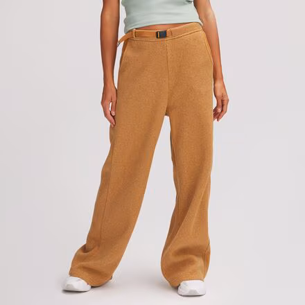 Wide Leg Fleece Pant - Women's
