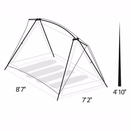 Timberline 4 Tent: 3 Season 4 Person