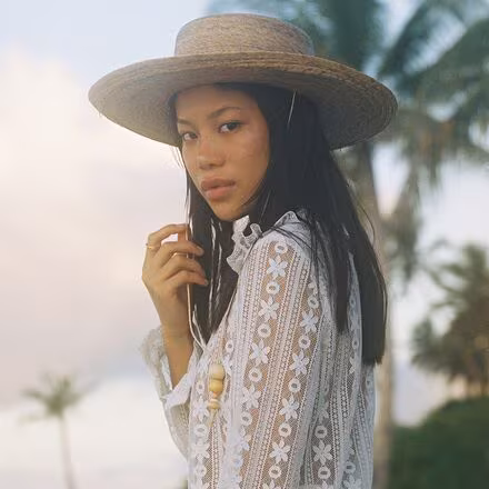 Island Palma Boater Hat