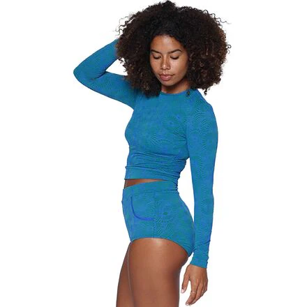 Palomar Cropped Top Rashguard - Women's