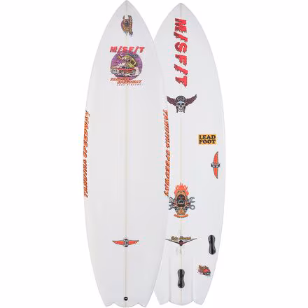 Yandina Speedway Art Series Surfboard - Futures