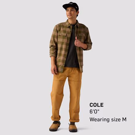 Cotton Flannel Button-up - Men's