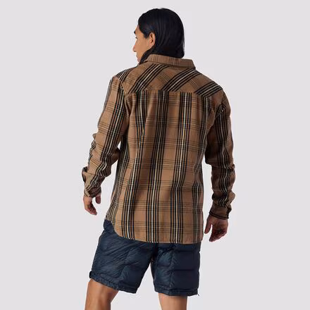 Flannel Button Down Shirt - Men's
