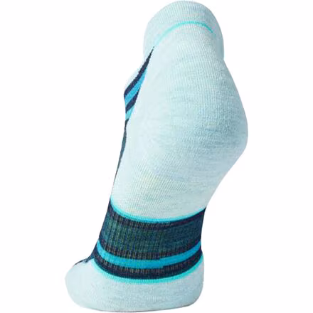Run Targeted Cushion Stripe Low Ankle Sock - Women's