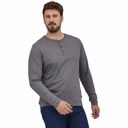 Regenerative Organic Cotton Lightweight Henley - Men's