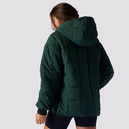 Quilted 1/2 Snap Pullover - Women's