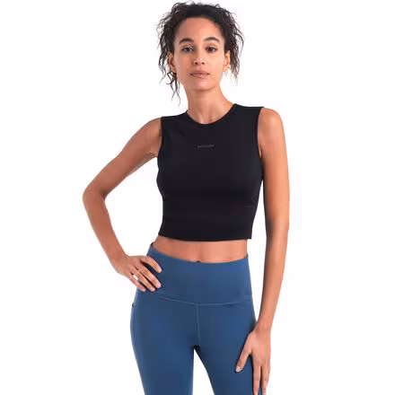 125 ZoneKnit Merino Energy Wind Cropped Bra-Tank - Women's