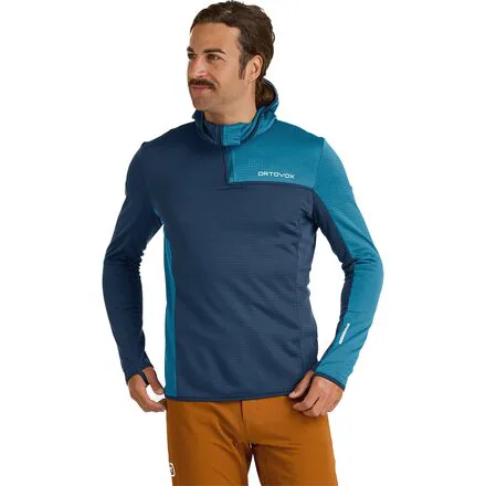 Fleece Light Grid ZN Hooded Jacket - Men's