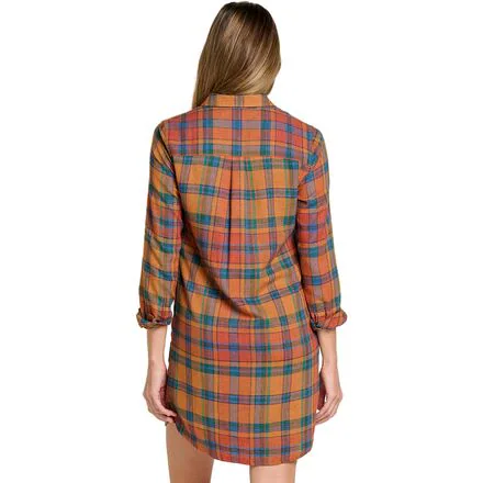 Re-Form Flannel Shirt Dress - Women's