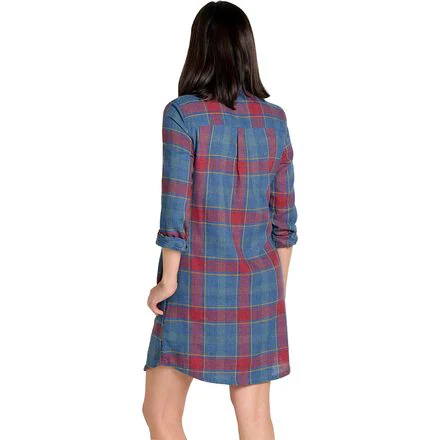 Re-Form Flannel Shirt Dress - Women's