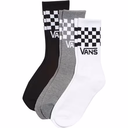 Drop V Classic Check Crew Sock - Kids'