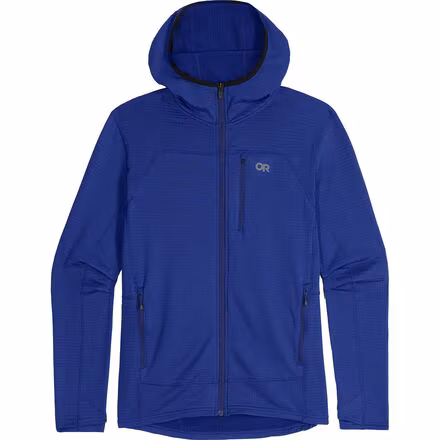 Vigor Grid Fleece Full-Zip Hooded Jacket - Men's