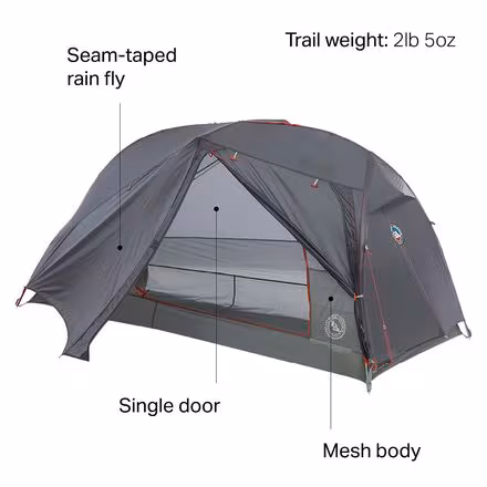 Copper Spur HV UL1 Bikepack Tent: 1-Person 3-Season