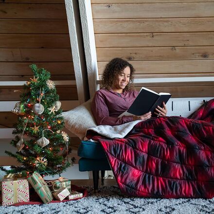 Sherpa Puffy 1-Person Blanket