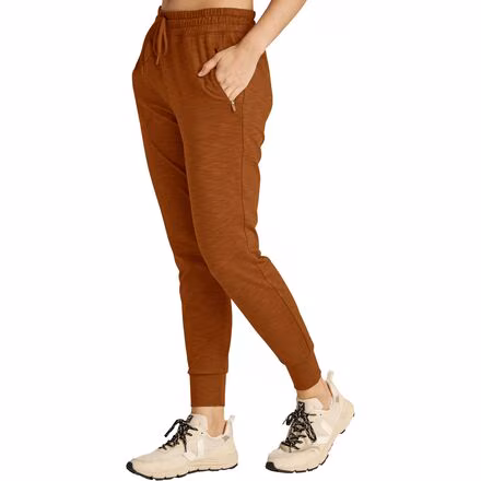 Heather Rib Street Jogger - Women's