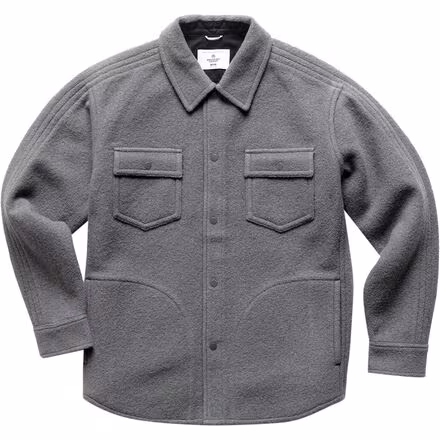 Wool Long-Sleeve Overshirt - Men's