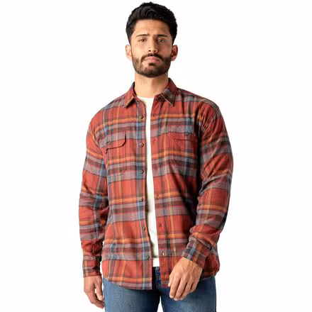 Flex Flannel Relaxed Long-Sleeve Shirt - Men's