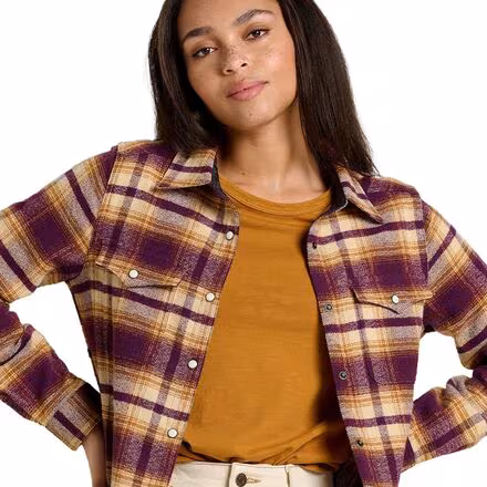 Folk Yeah Shirt Jacket - Women's