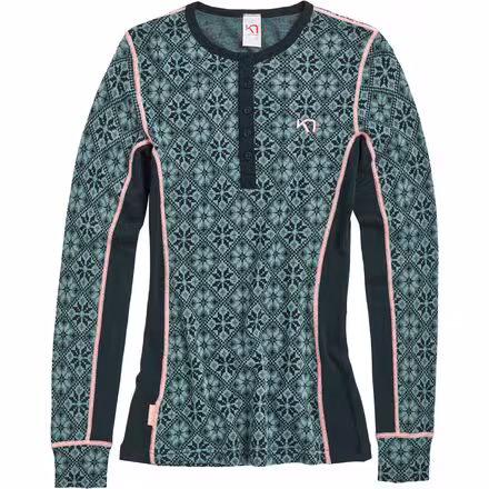 Rose Long-Sleeve Crew Top - Women's