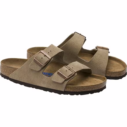 Arizona Soft Footbed Suede Narrow Sandal - Women's