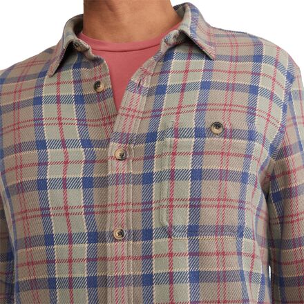 Long-Sleeve Plaid Broken Twill Shirt - Men's