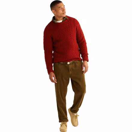 Shetland Fisherman Sweater - Men's