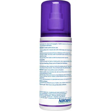 Visor Proof Spray-On Waterproofing for Lenses