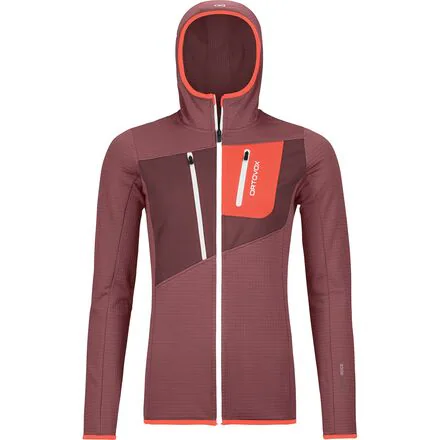 Fleece Grid Hoodie - Women's