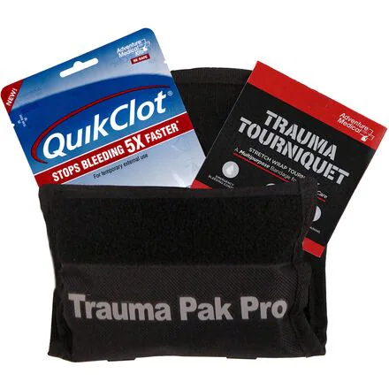 QuikClot Trauma Pack Pro + Tourniquet + QuikClot